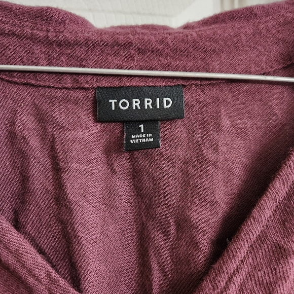 Torrid Wine Tunic - Picture 5 of 5